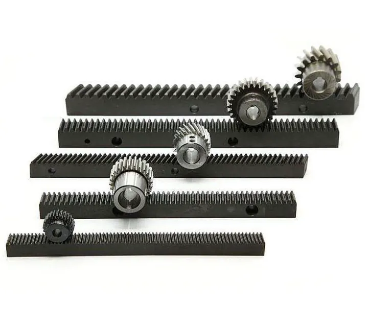 Black Oxide Steel Straight Helical Gear Rack