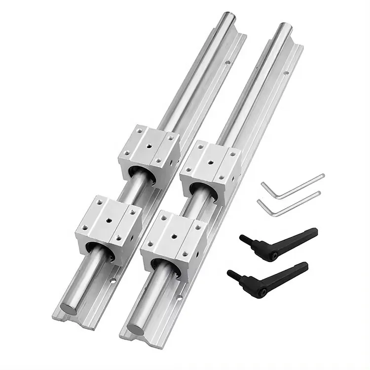 Linear Guide, Parts Linear Shaft with End Support
