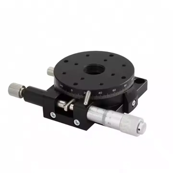 R Axis Manual Rotating Platform Sliding
