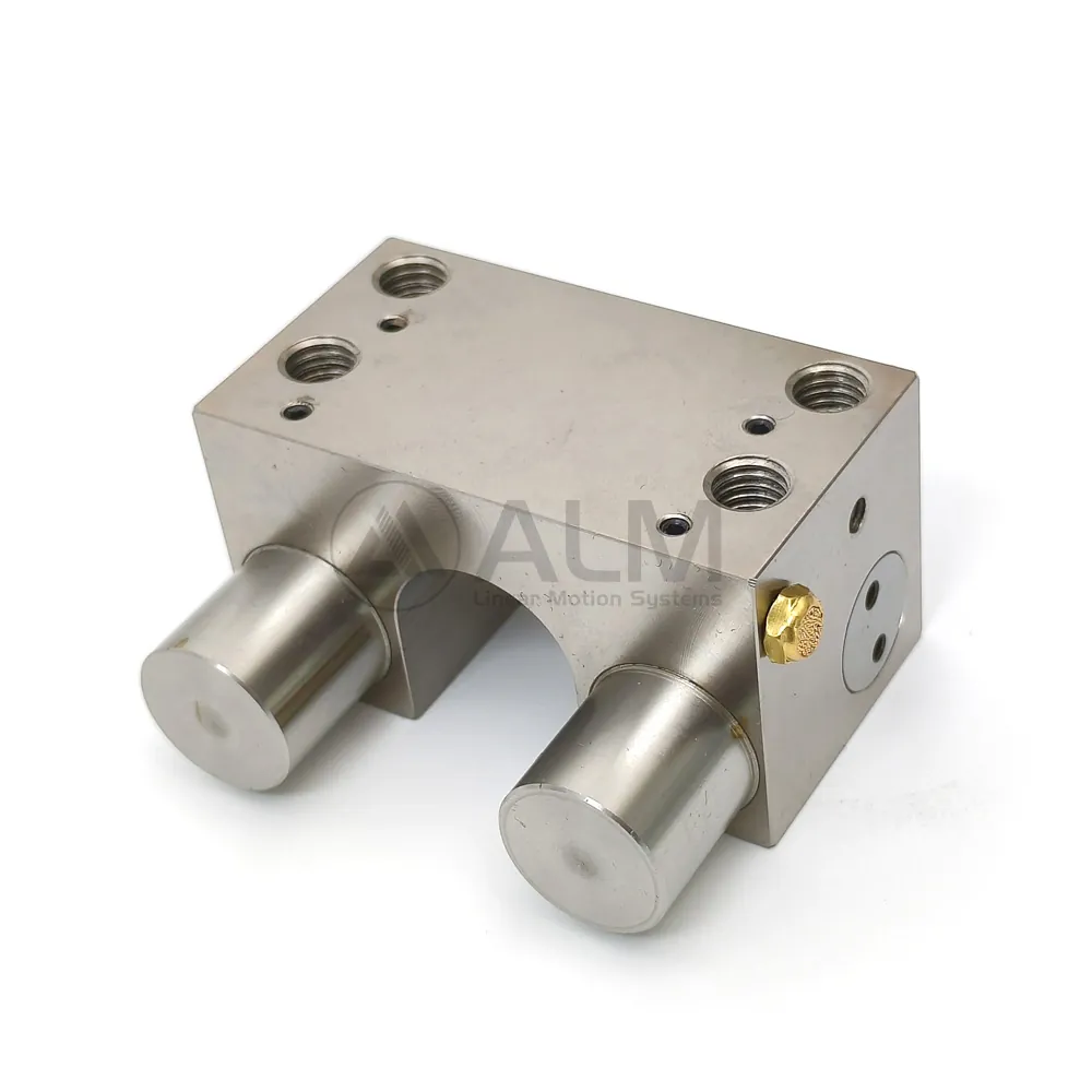Rail Clamp, NC Normally Closed 20mm Linear Shaft